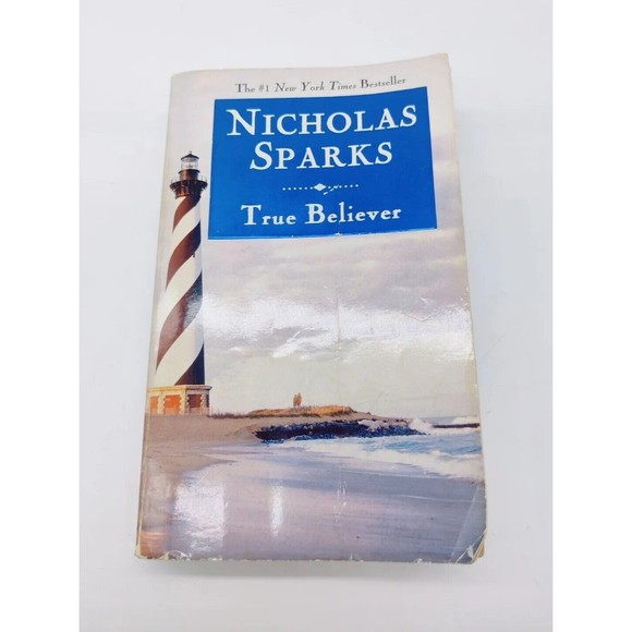True Believer Nicholas Sparks Paperback Book Novel Love Story Romance NY Best #1 - Picture 2 of 9